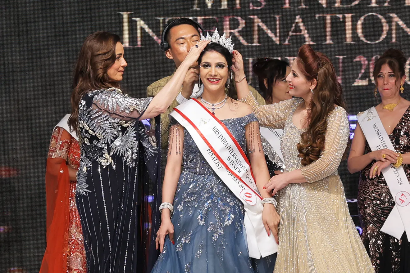 crowning MOMENTS 2026 - Mrs India International Queen