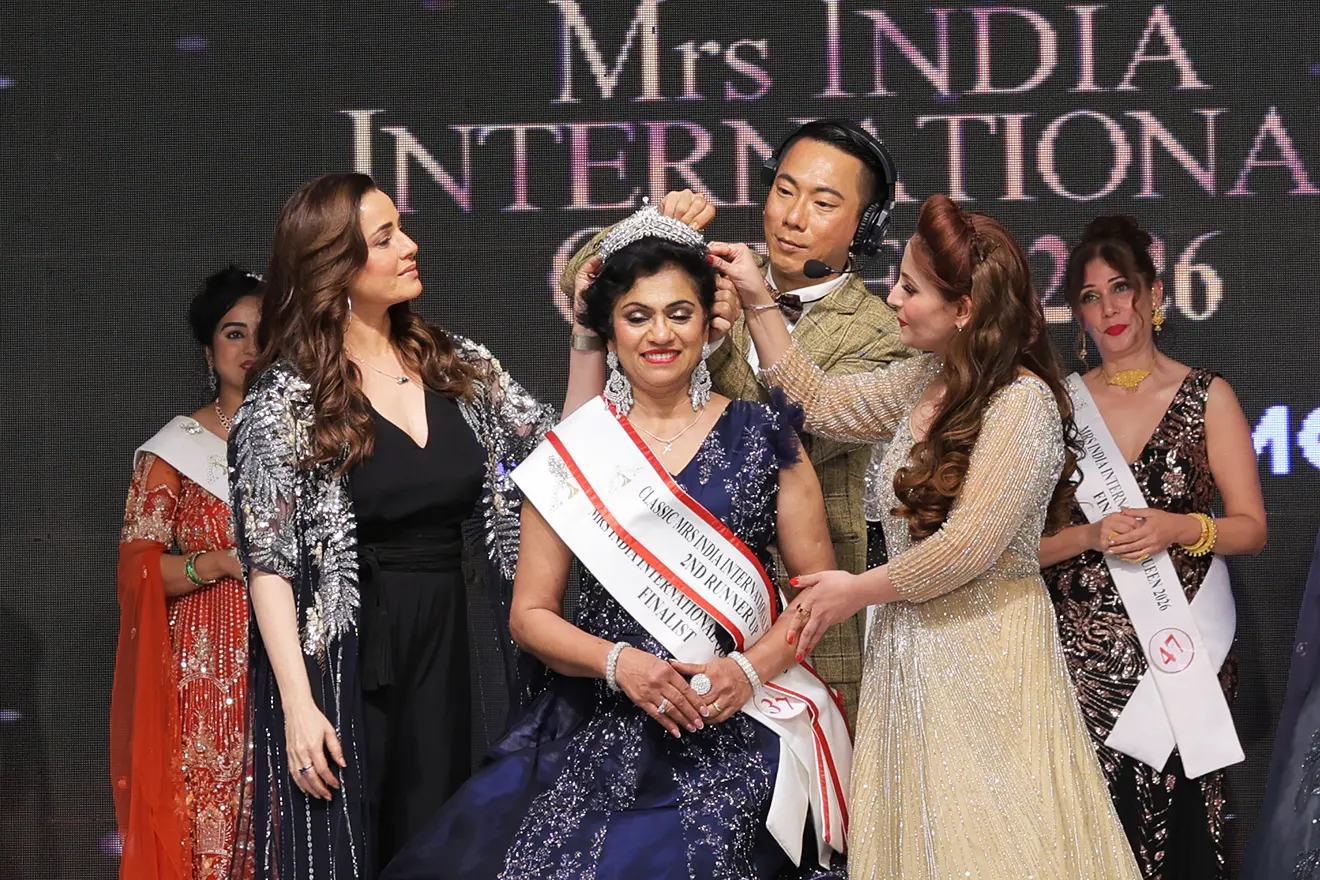 crowning MOMENTS 2026 - Mrs India International Queen