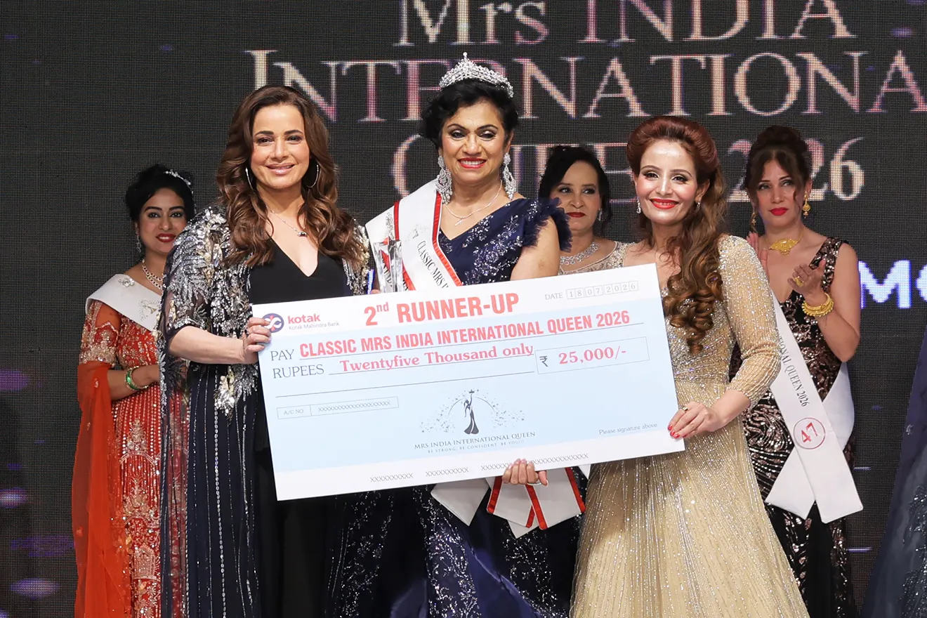 crowning MOMENTS 2026 - Mrs India International Queen