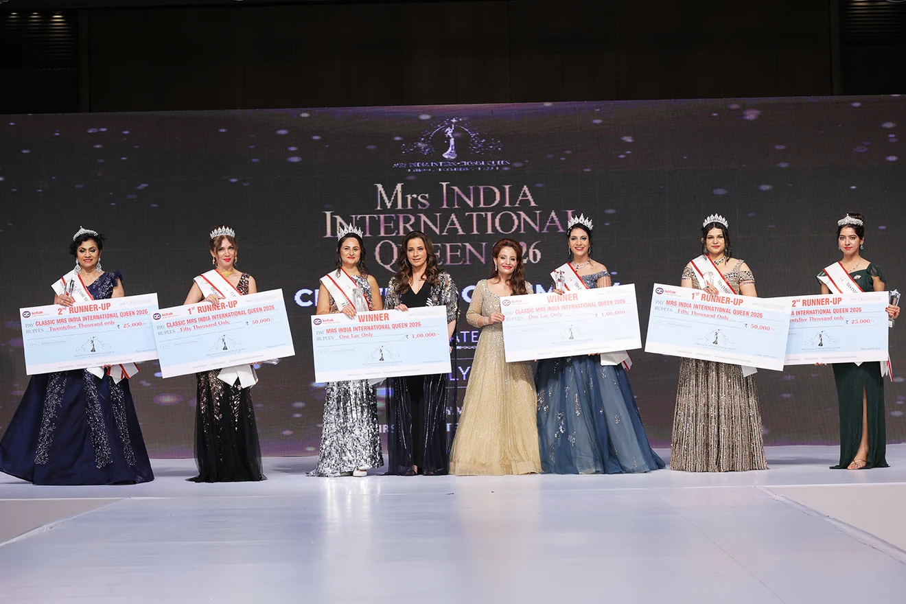 crowning MOMENTS 2026 - Mrs India International Queen