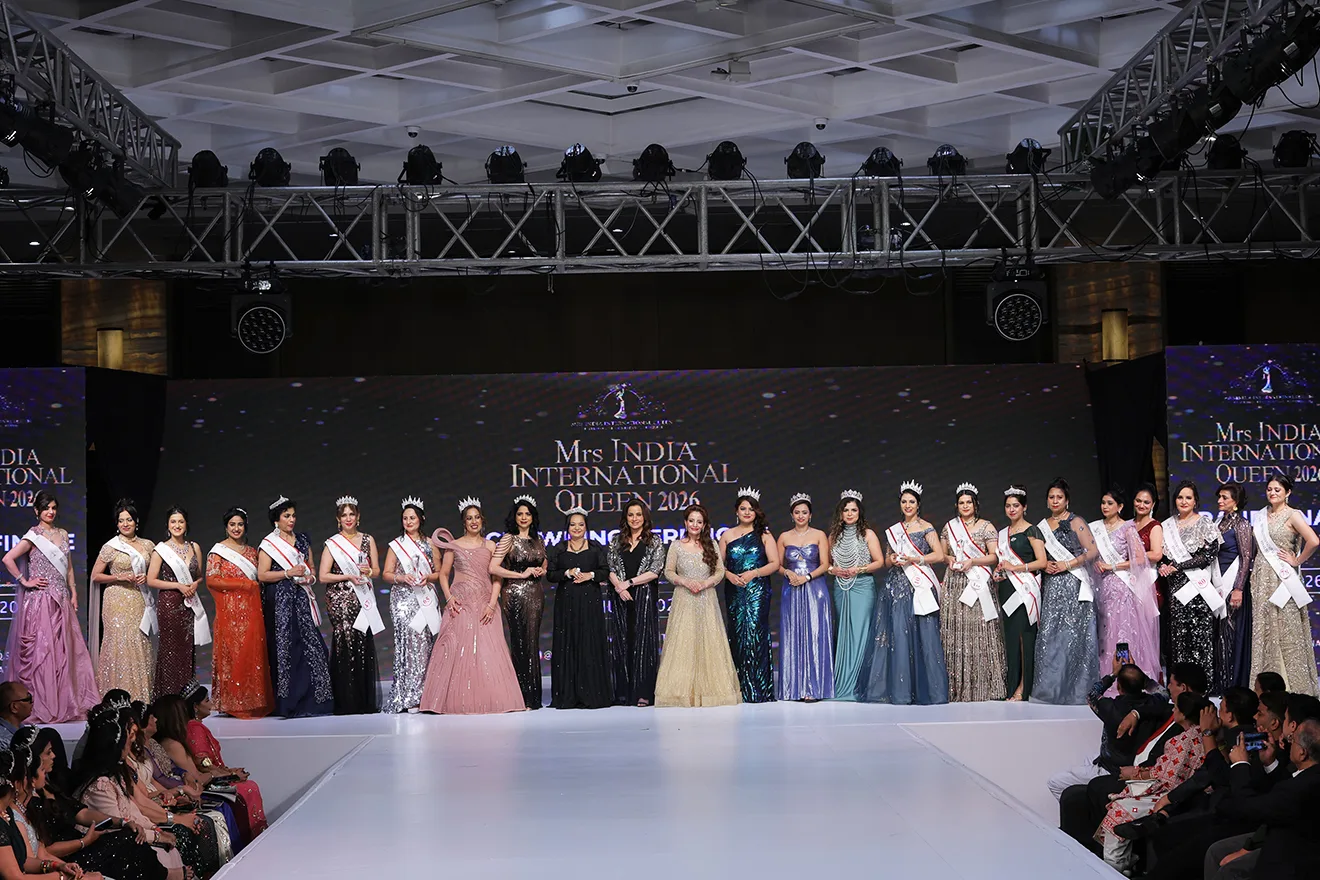 crowning MOMENTS 2026 - Mrs India International Queen