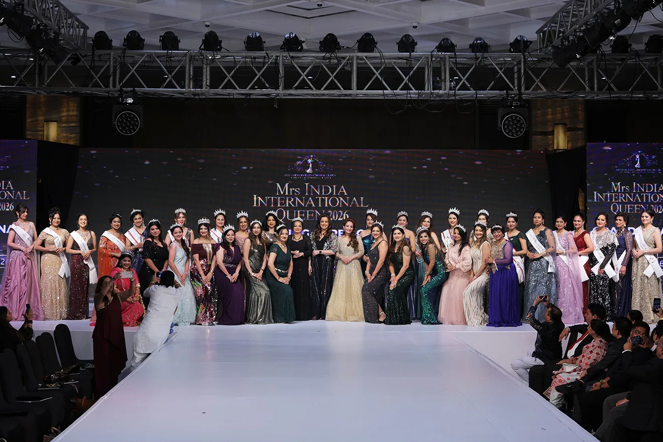 crowning MOMENTS 2026 - Mrs India International Queen