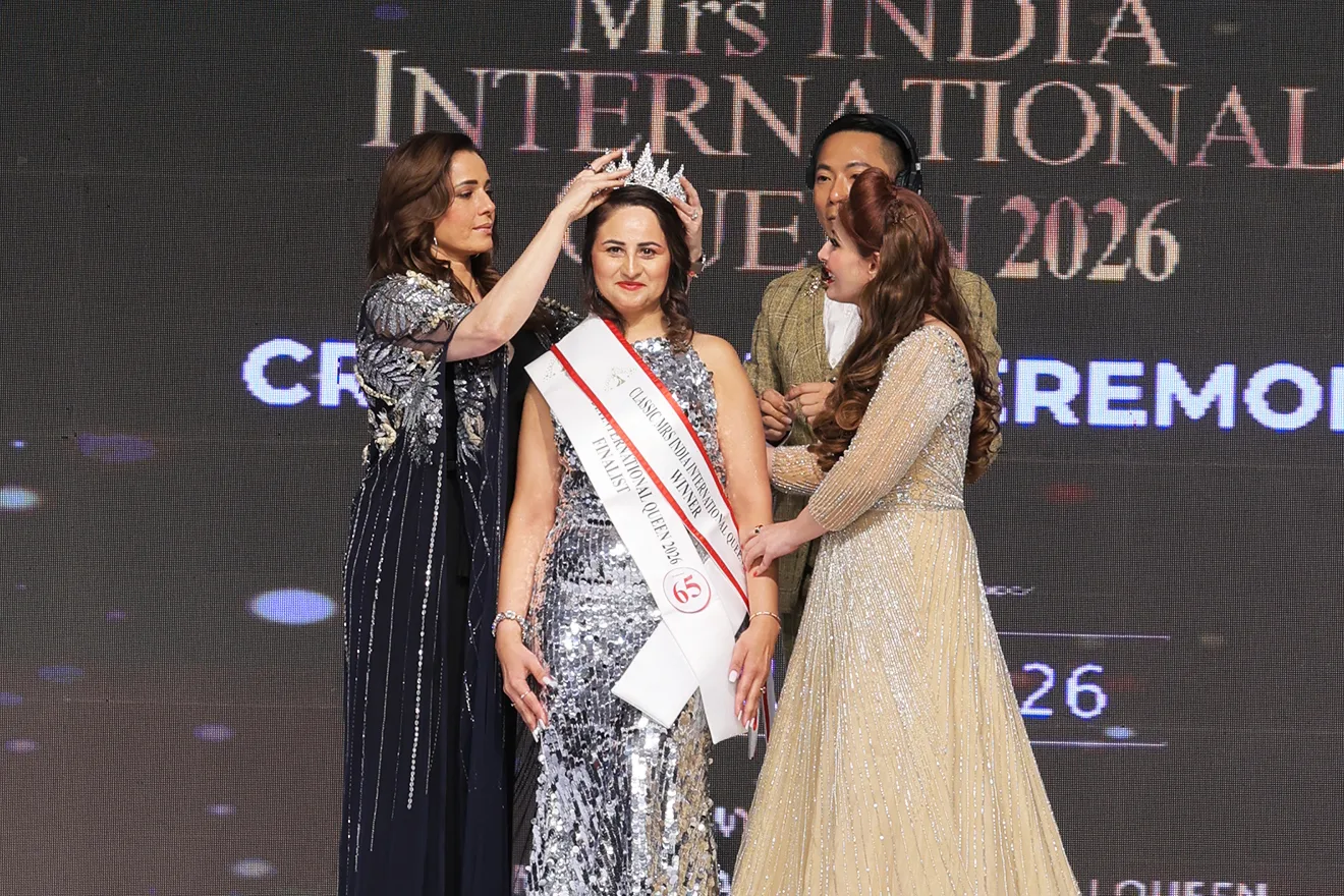 crowning MOMENTS 2026 - Mrs India International Queen