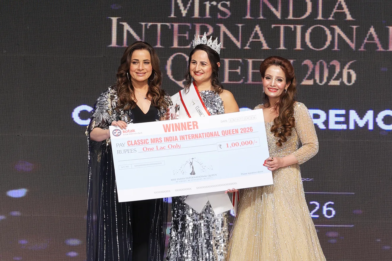 crowning MOMENTS 2026 - Mrs India International Queen