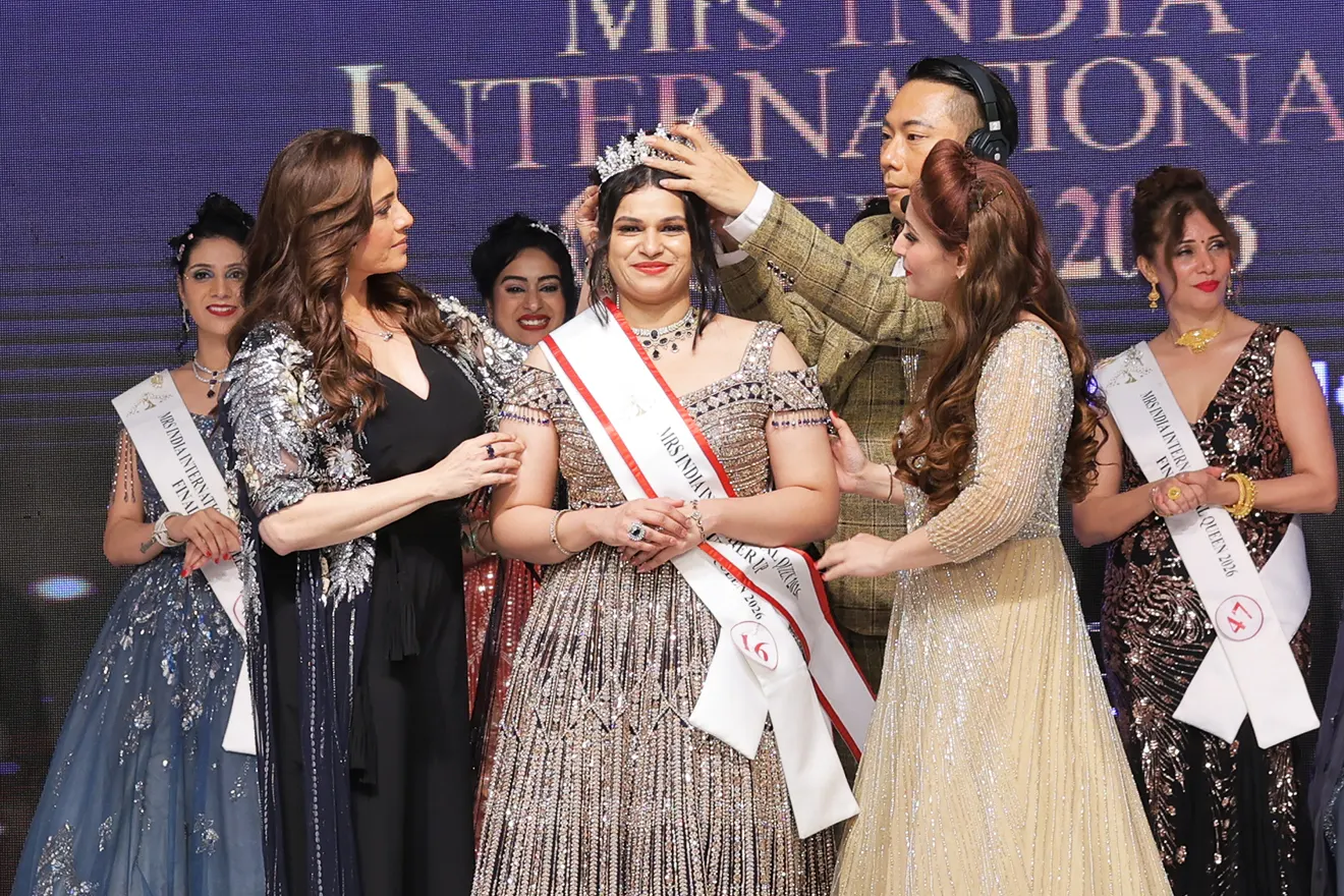 crowning MOMENTS 2026 - Mrs India International Queen