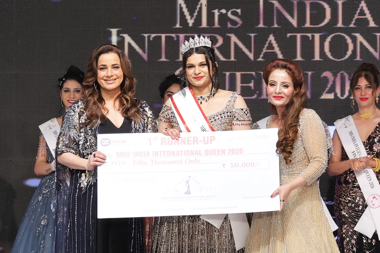 crowning MOMENTS 2026 - Mrs India International Queen