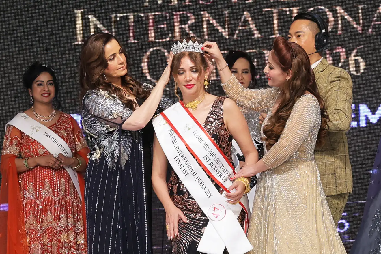 crowning MOMENTS 2026 - Mrs India International Queen