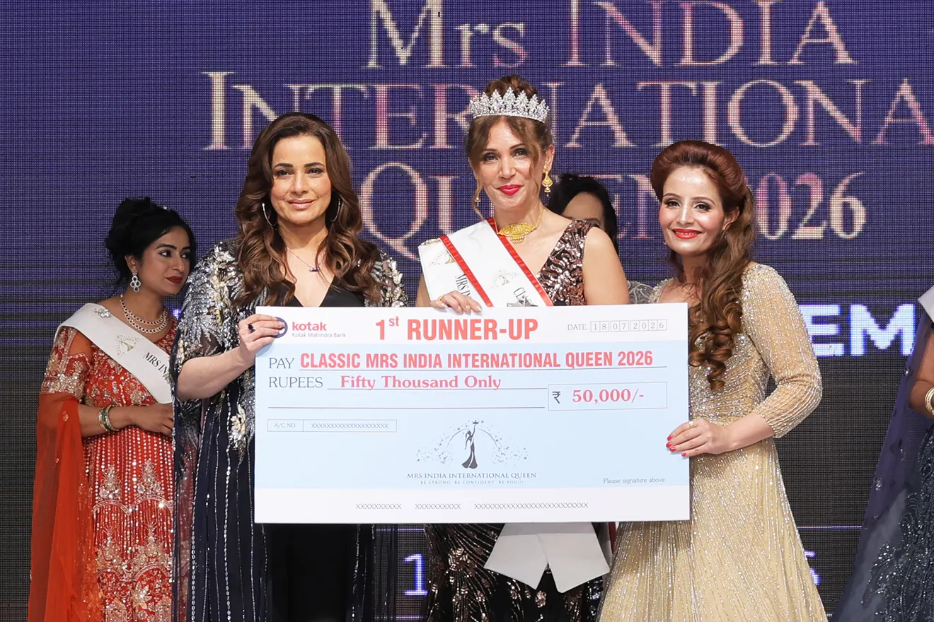 crowning MOMENTS 2026 - Mrs India International Queen