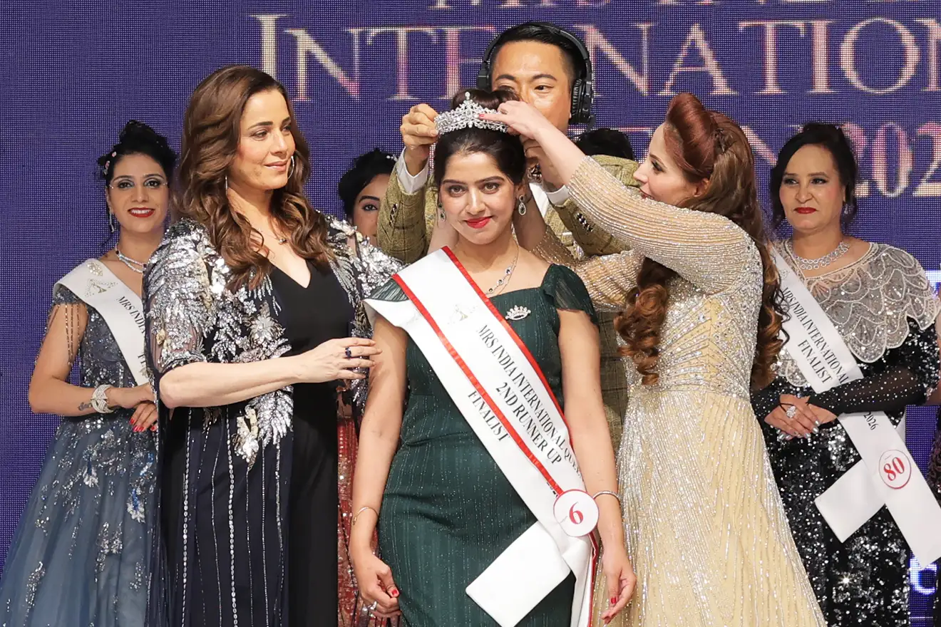 crowning MOMENTS 2026 - Mrs India International Queen