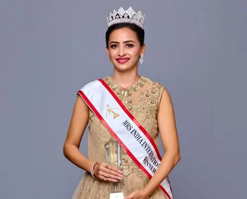 MRS. PALLAVI ZADKAR TANDON - WINNER OF MRS INDIA INTERNATIONAL QUEEN 2022