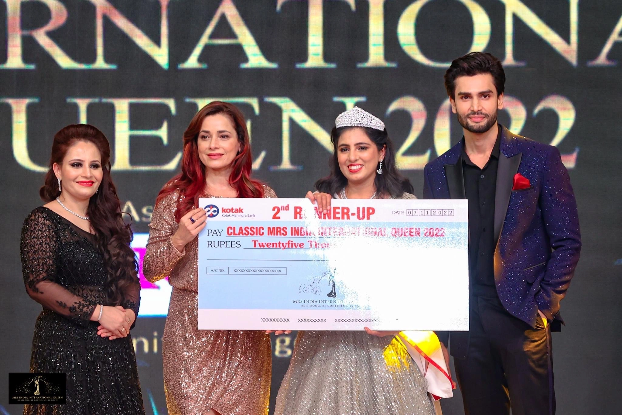 WINNING MOMENTS - Mrs India International Queen