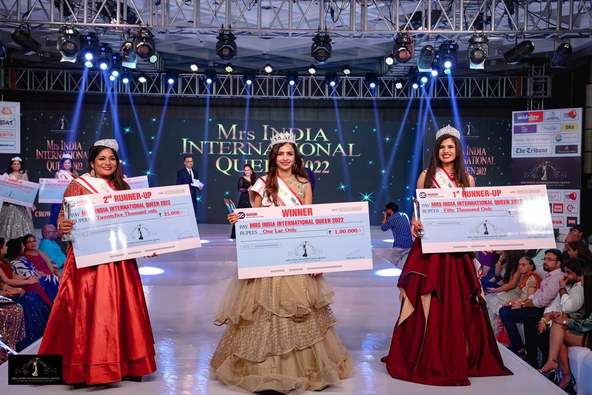 WINNING MOMENTS - Mrs India International Queen