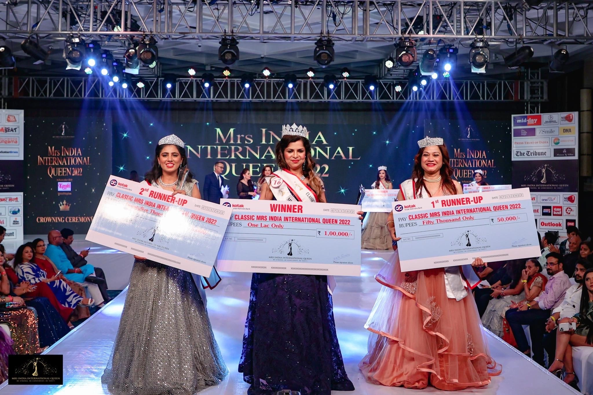 WINNING MOMENTS - Mrs India International Queen