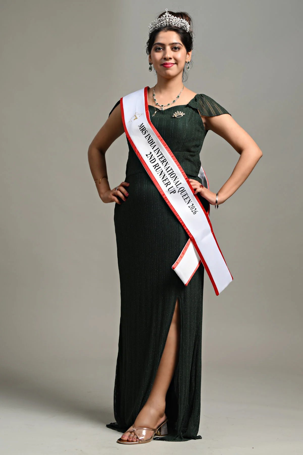 MRS. AYUSHI SHARMA - MRS INDIA INTERNATIONAL QUEEN 2026 2ND RUNNER UP