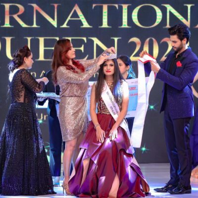 WINNING MOMENTS - Mrs India International Queen