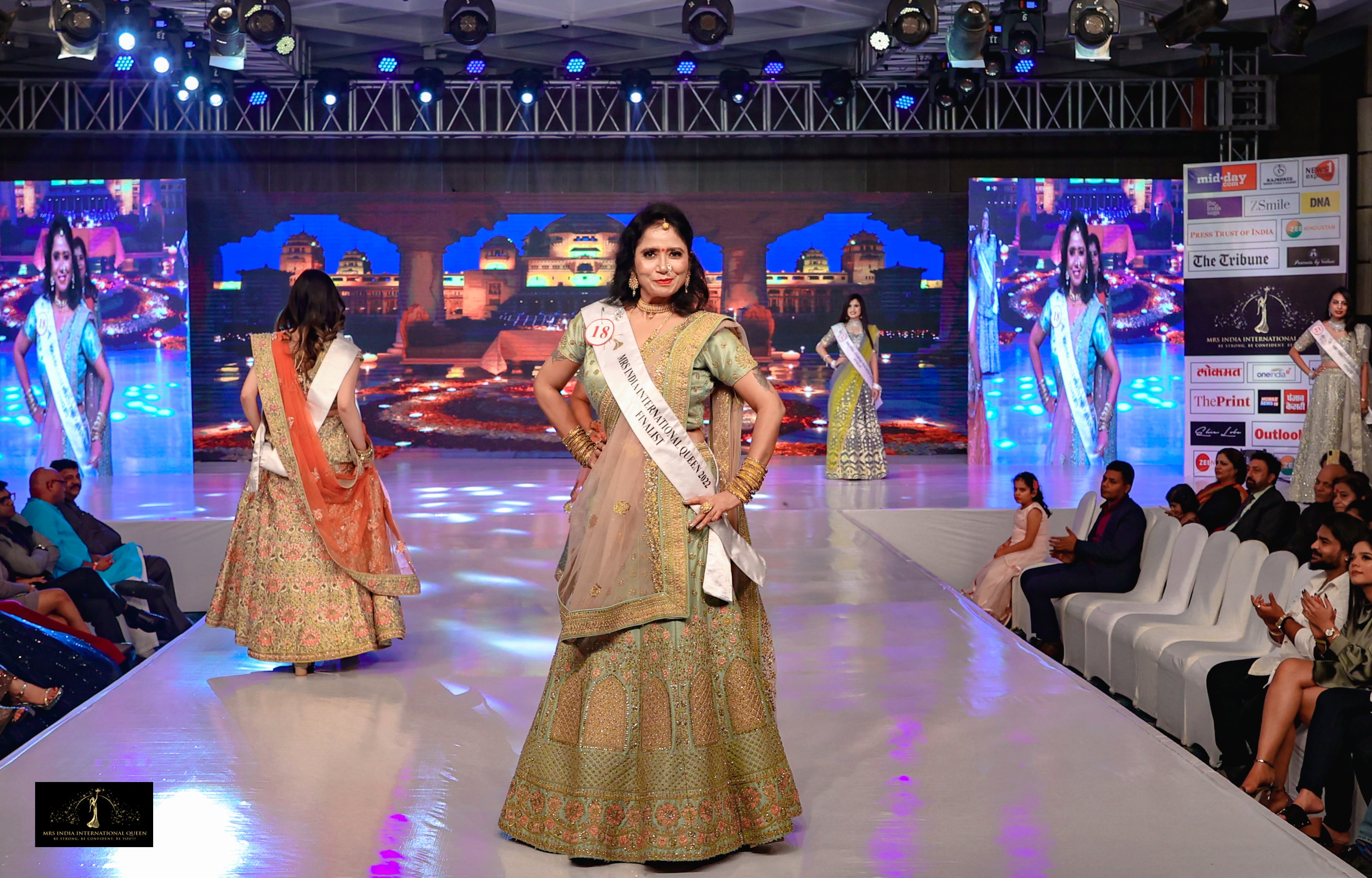 Traditional Wear 2022 - Mrs India International Queen