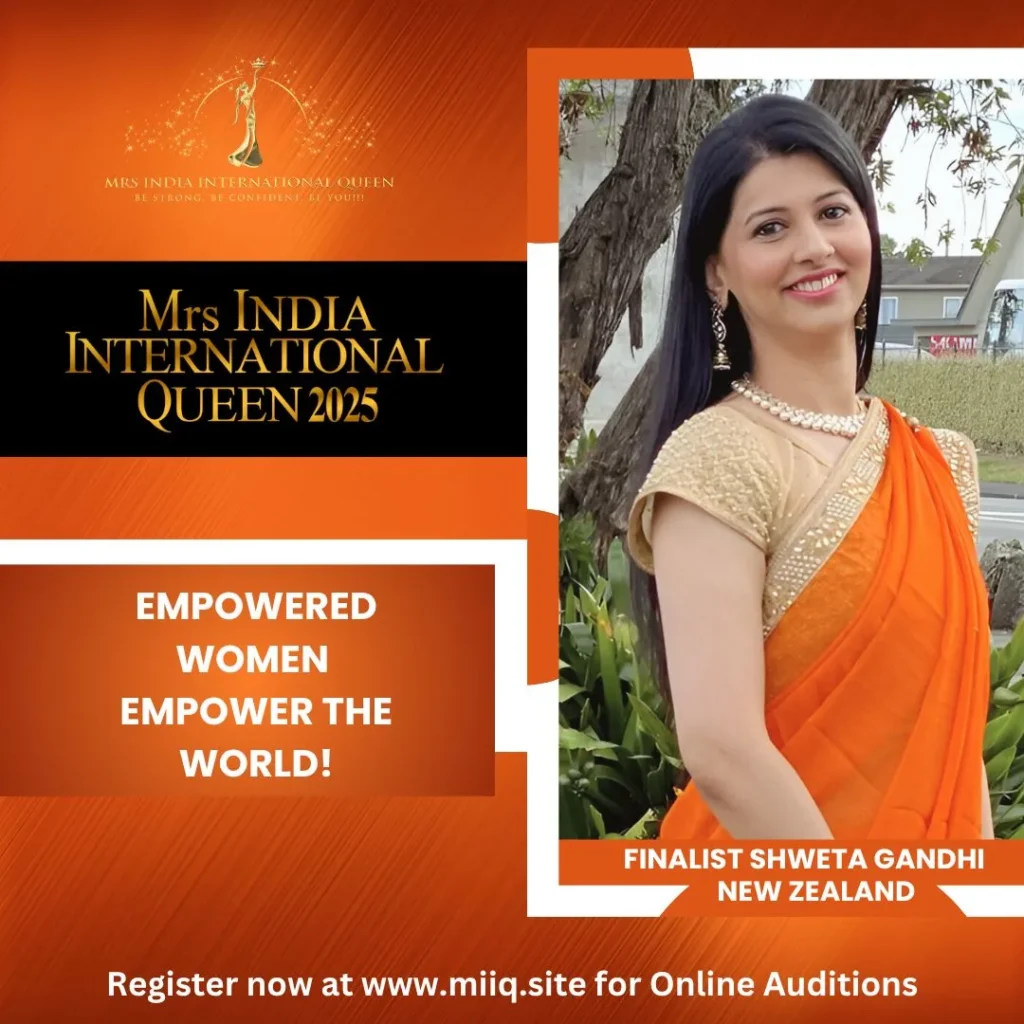 Mrs. Shweta Gandhi - finalist of Mrs India International Queen 2025