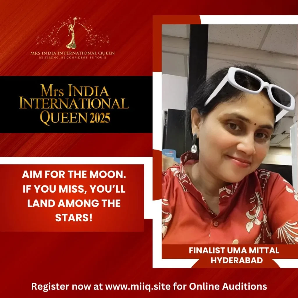 Mrs. Uma Mittal - finalist of Mrs India International Queen 2025