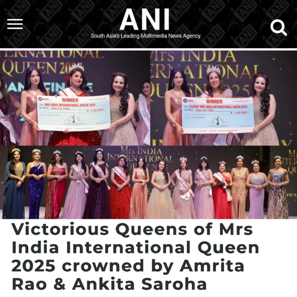 MRS INDIA 2025 IN ANI