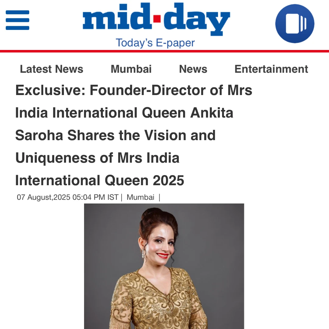 ANKITA SAROHA INTERVIEW IN MID-DAY