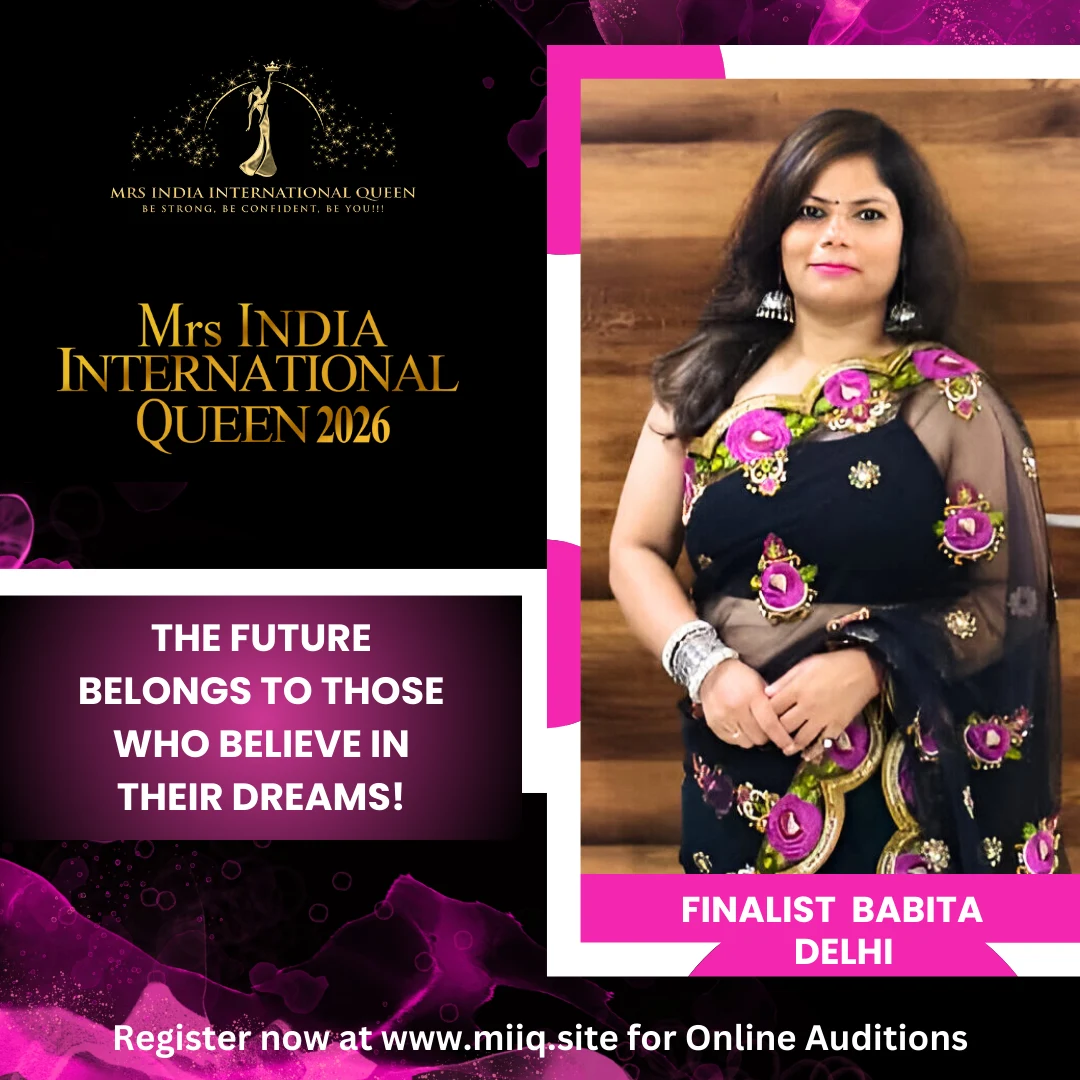 Mrs. Babita - finalist of Mrs India International Queen 2026