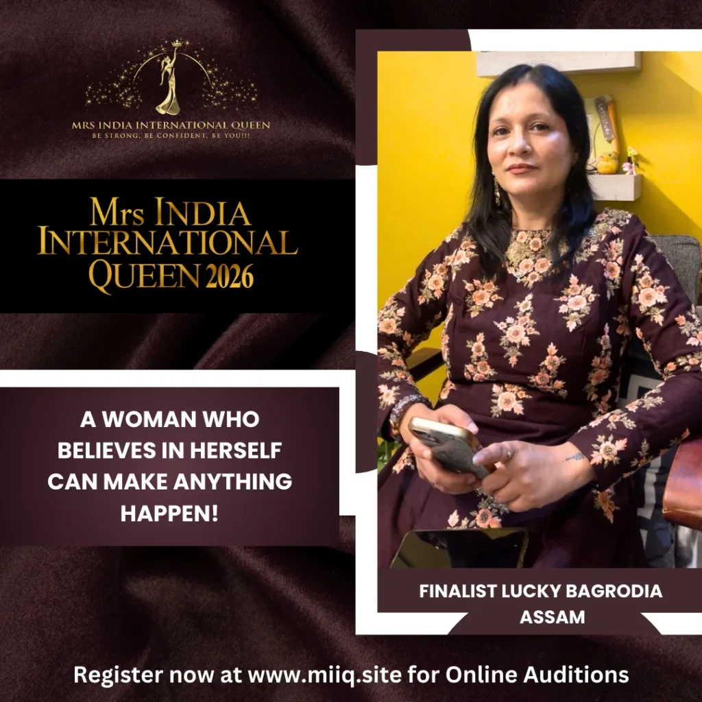 Mrs. Lucky Bagrodia - finalist of Mrs India International Queen 2026