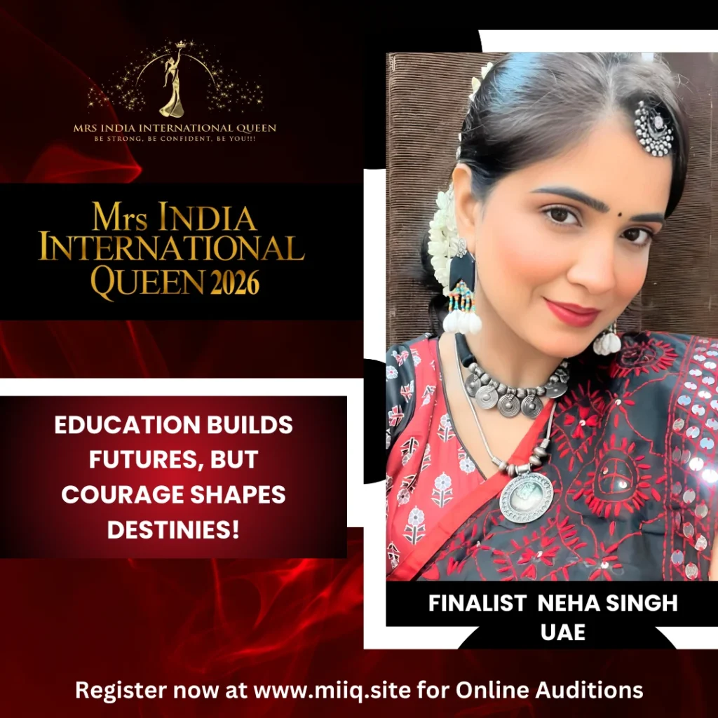 Neha Singh - Mrs India International Queen Finalist 2026