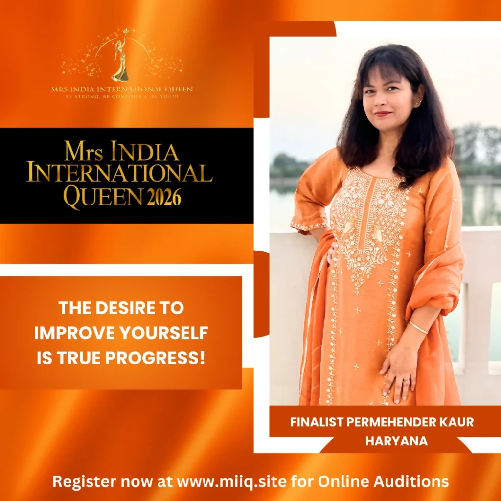 Mrs. Permehender Kaur - finalist of Mrs India International Queen 2026