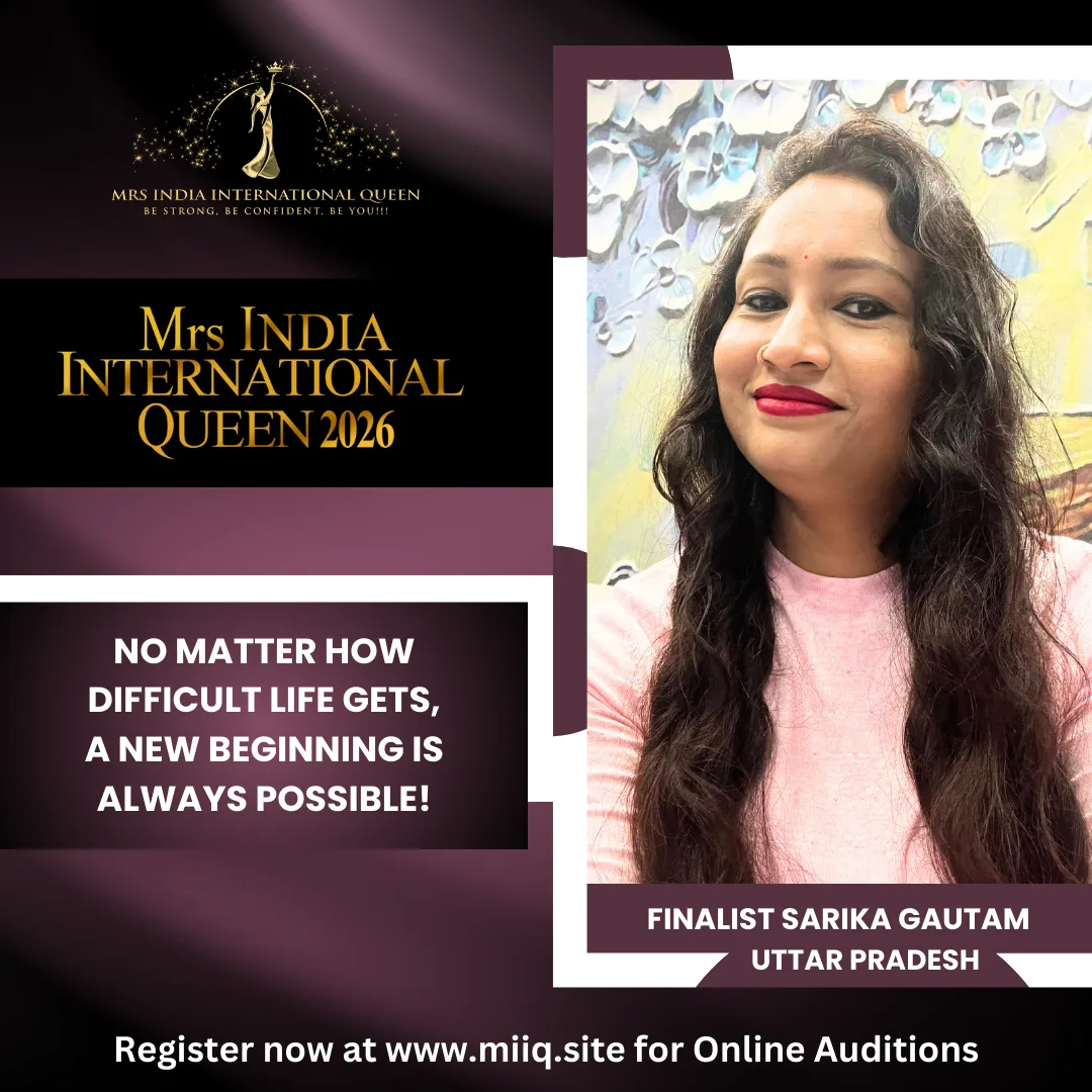 Mrs. Sarika Gautam - finalist of Mrs India International Queen 2026