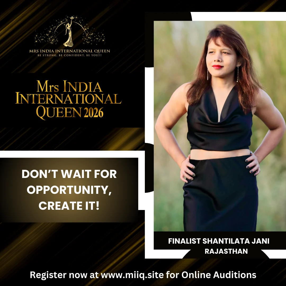 Shantilata Jani - Mrs India international queen finalist 2026