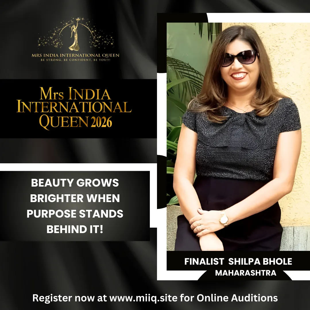 Mrs. Shilpa Bhole - finalist of Mrs India International Queen 2026