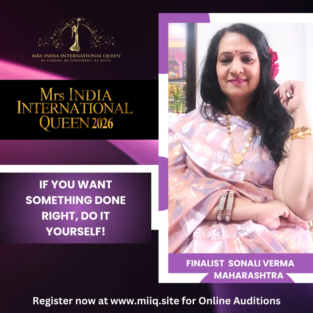 Mrs. Sonali Verma - finalist of Mrs India International Queen 2026