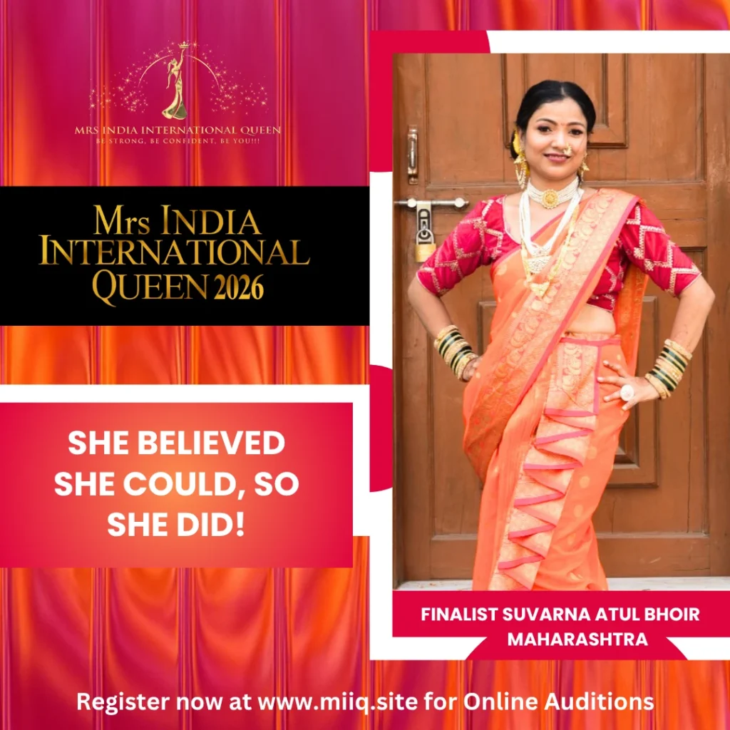 MRS INDIA INTERNATIONAL QUEEN FINALIST Mrs. Suvarna Atul Bhoir