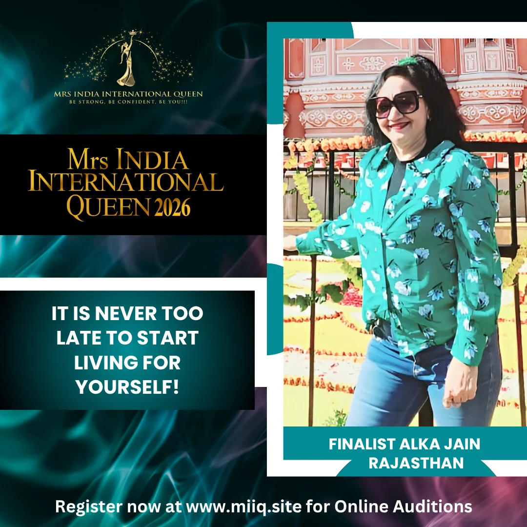 MRS INDIA INTERNATIONAL QUEEN FINALIST Mrs. Alka Jain