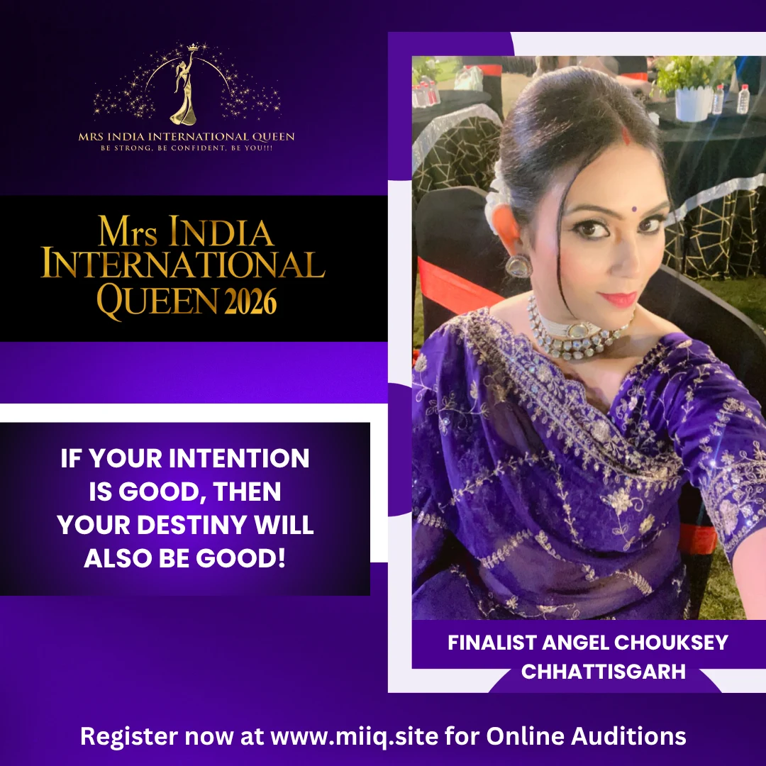 MRS INDIA INTERNATIONAL QUEEN FINALIST Mrs. Angel Chouksey
