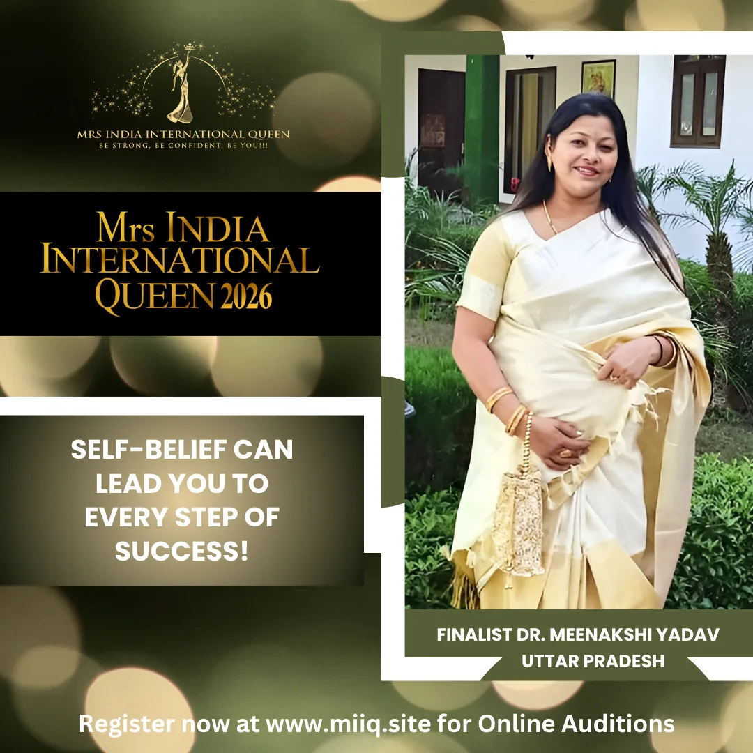 MRS INDIA INTERNATIONAL QUEEN FINALIST Dr. Meenakshi Yadav