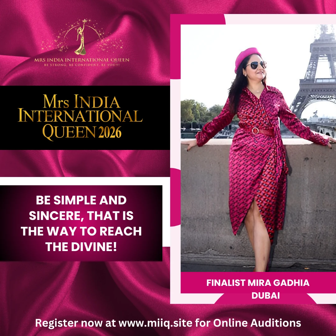 MRS INDIA INTERNATIONAL QUEEN FINALIST Mrs. Mira Gadhia