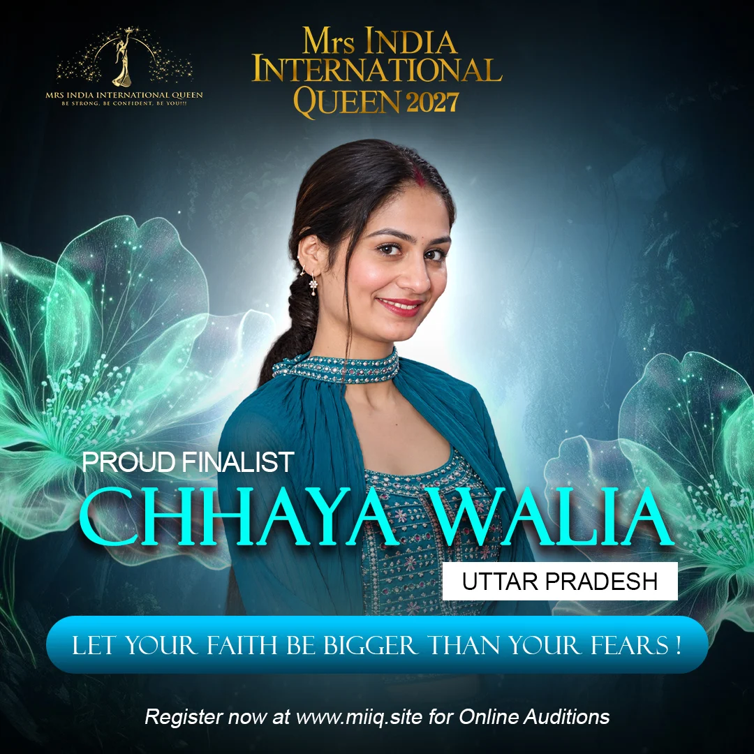 Mrs. Chhaya Walia - finalist of Mrs India International Queen 2027