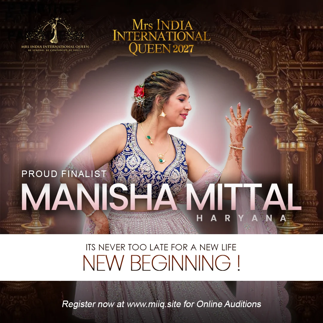 Mrs. Manisha Mittal - finalist of Mrs India International Queen 2027