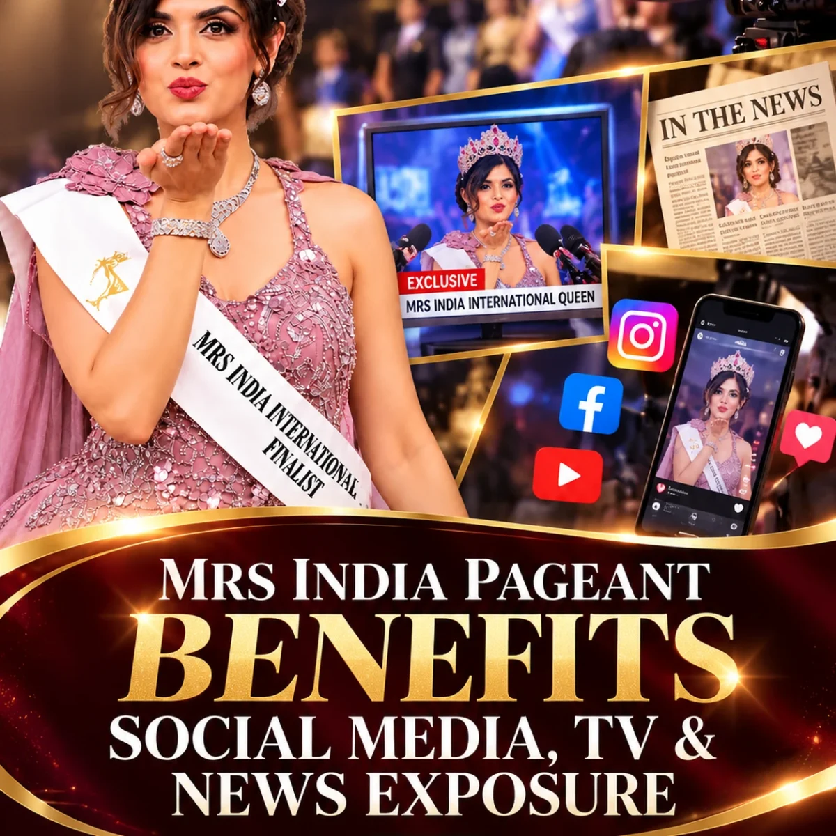 mrs india pageant benefits
